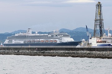 First Cruise Ship 2013 1