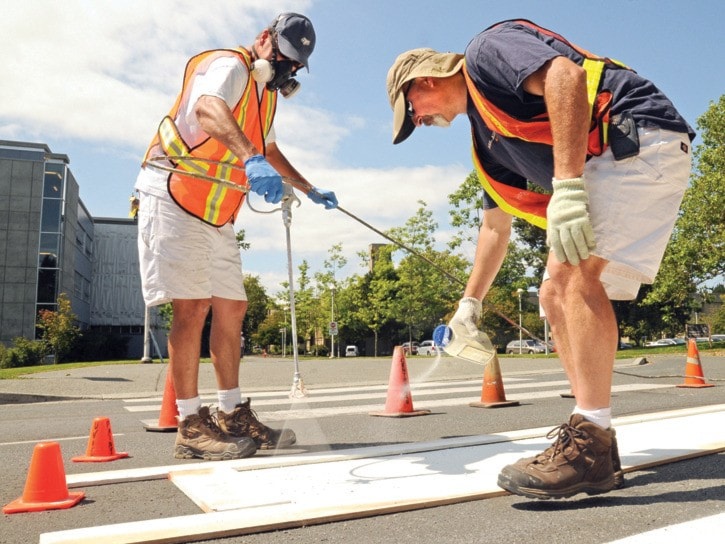 U Vic lines painters