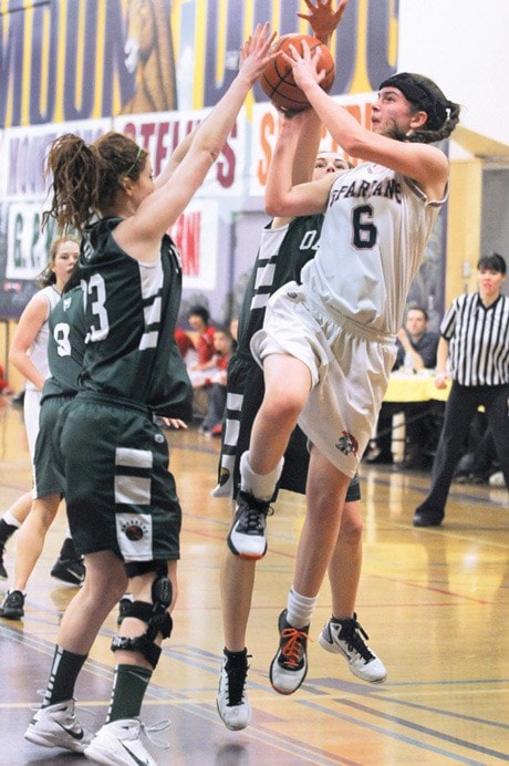 Senior Girls AAA Island basketball championship