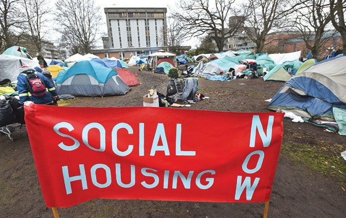 Court House Tent City 1