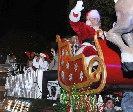 Santa Light Parade