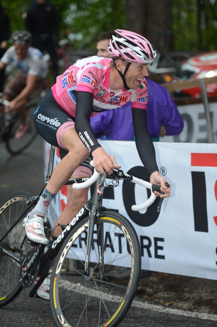 Garmin-Barracuda Ryder Hesjedal stage 15 of 2012 Giro