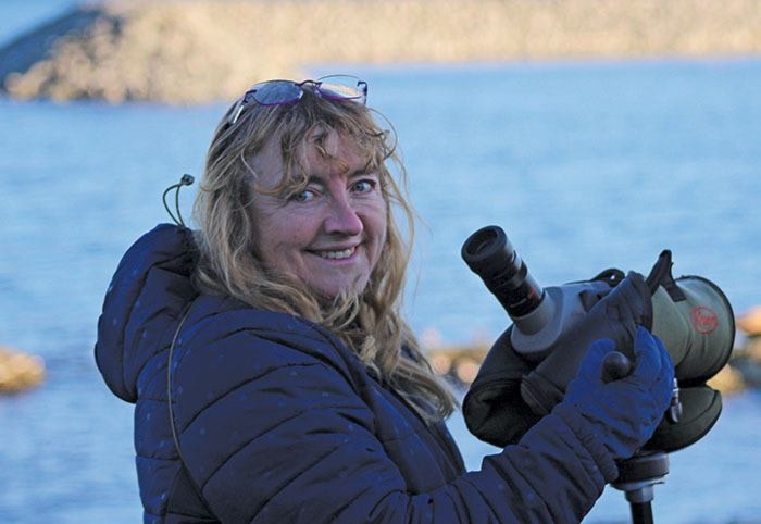 Ann Nightingale is the co-coordinator of the annual Victoria Christmas Bird Count. (Black Press Media file photo)