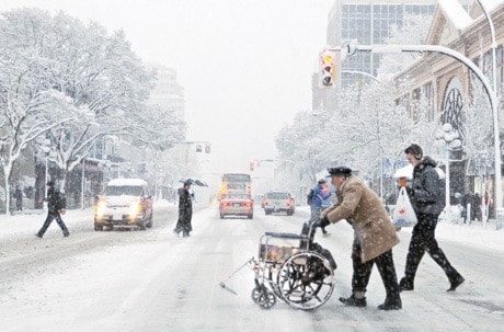 Snow Streets Victoria 1