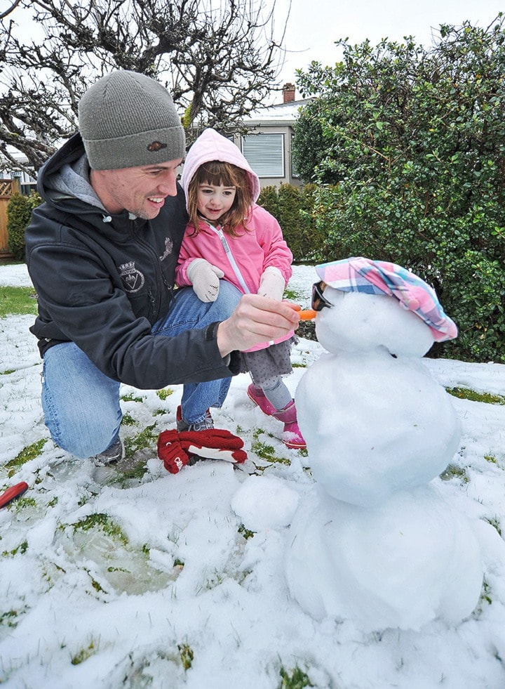 February Snowman