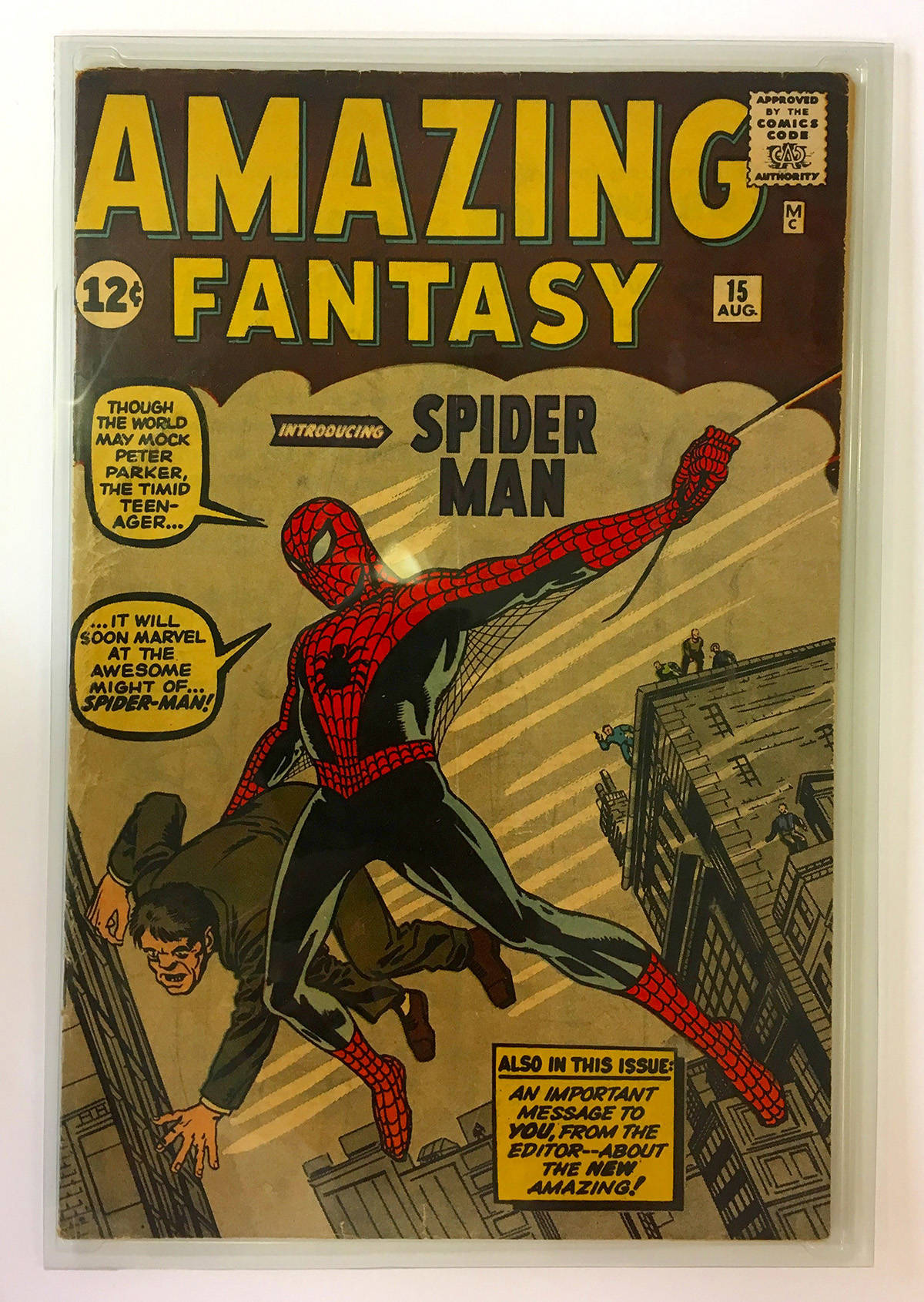 Amazing Fantasy #15 Comic Book Review