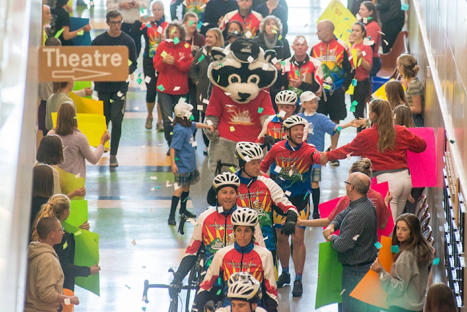 Tour de Rock finishes in Victoria’s Spirit Square Friday Greater