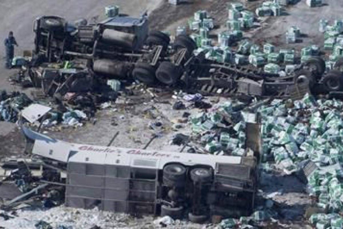 Owner of trucking company involved in Humboldt bus crash charged