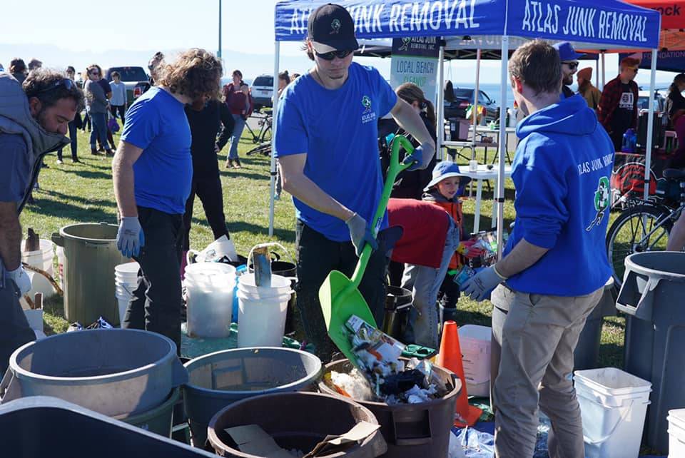 Greater Victoria beach clean up recovers 655 pounds of garbage