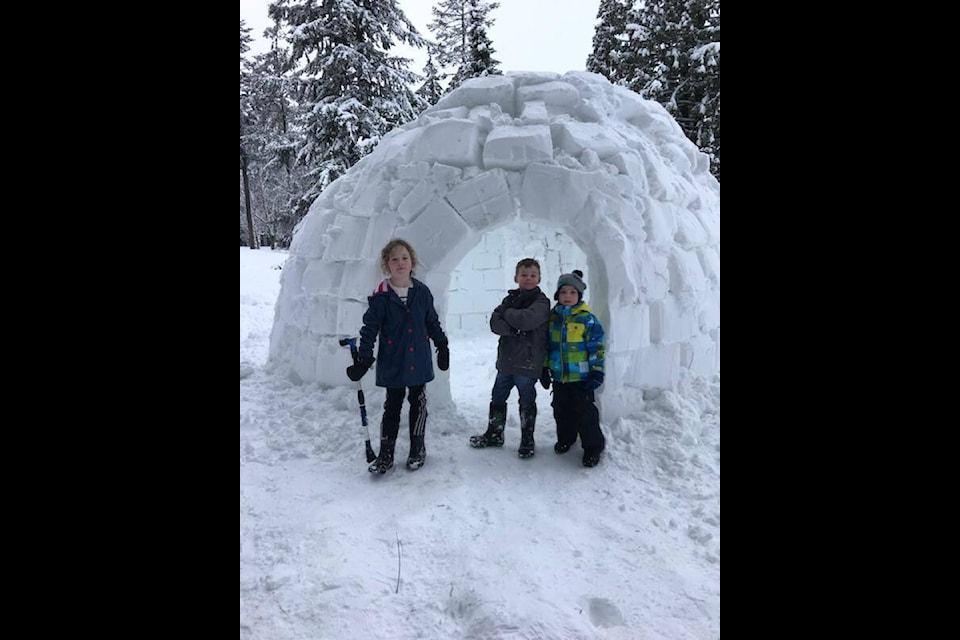 Kim Murray/Saanich Snow Day