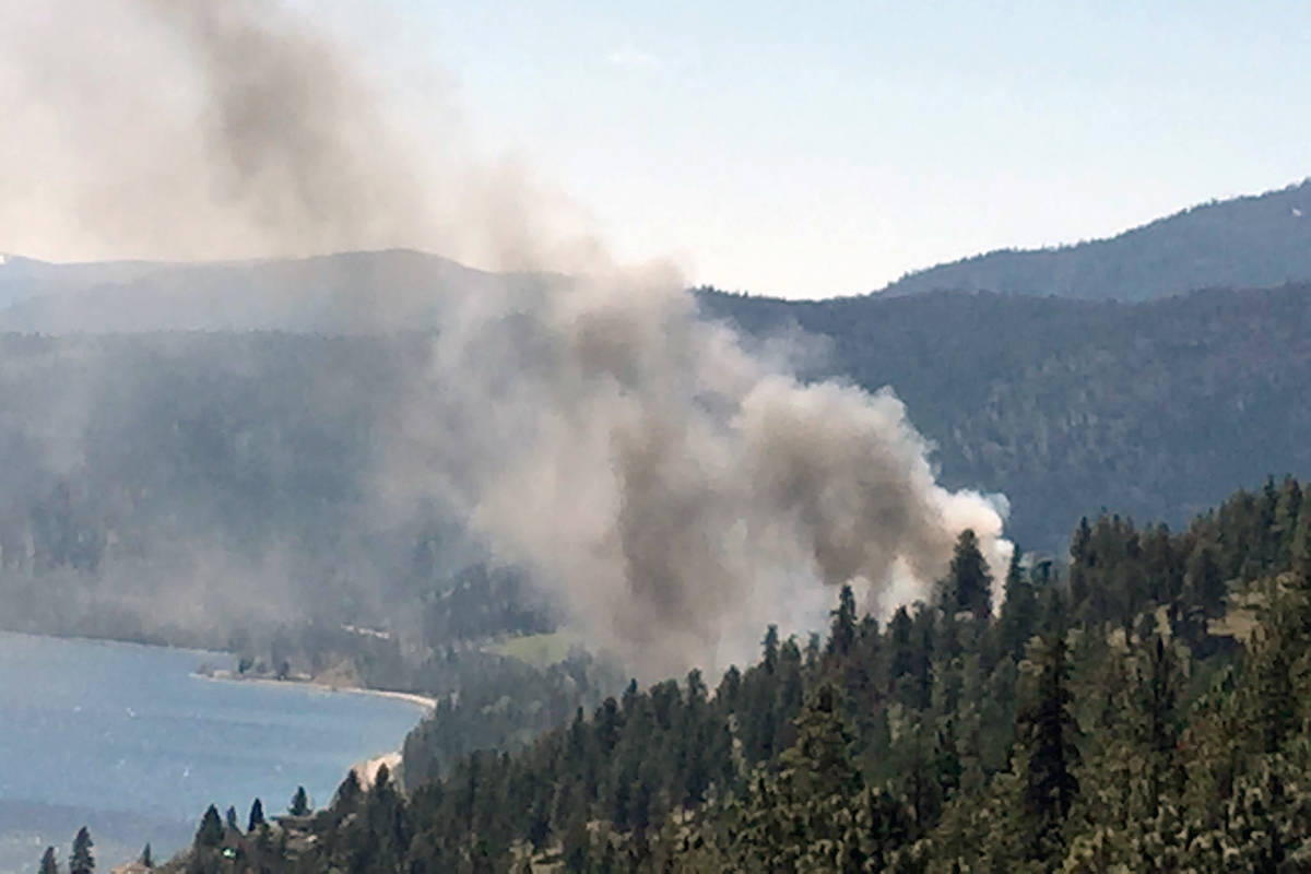 VIDEO Fire guts Peachland home Greater Victoria News