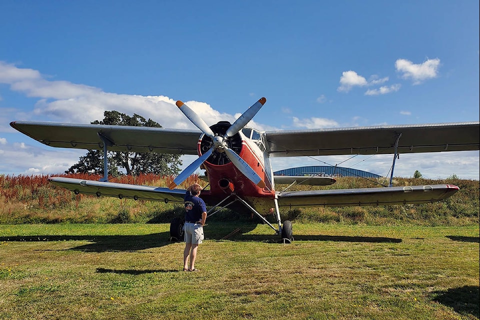 An incredible variety of vintage aircraft and military vehicles impressed visitors to the BC Aviation Museum Open House on Saturday. (Jessica Williamson/Black Press Media)