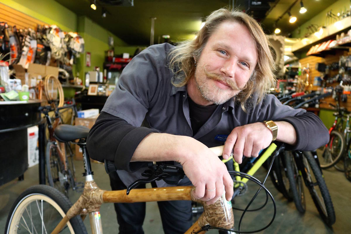 Langford bike shop sells first bamboo bike on Vancouver Island