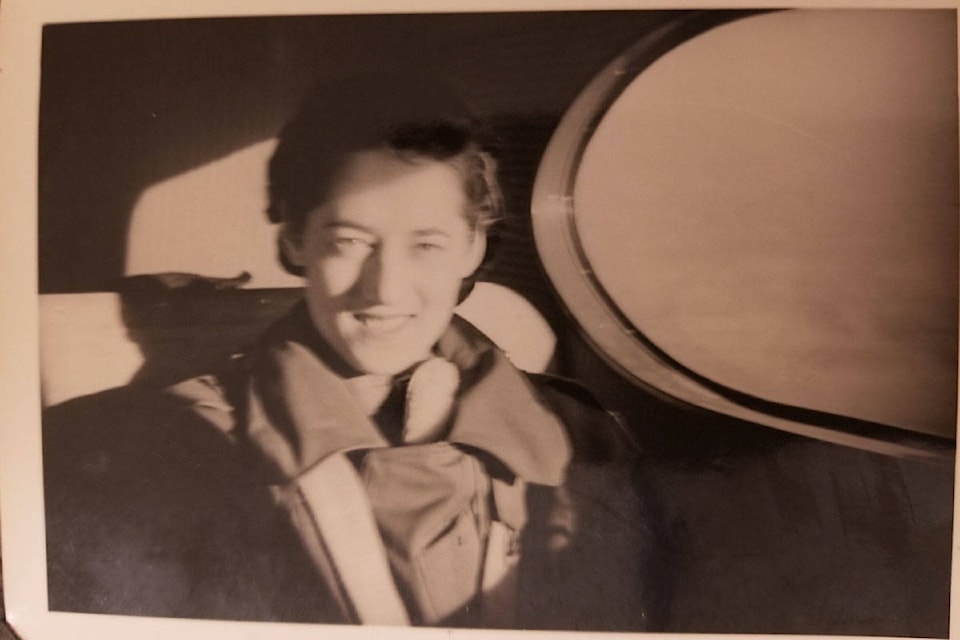 Joyce Margaret Whitney served in the Canadian Women’s Army Corps from 1942 to 1946. Her scrapbook, filled with memories, poems, sketches and mementos, was found at Fort Rodd Hill two weeks after she died. (Courtesy of Fort Rodd Hill & Fisgard Lighthouse Collection)