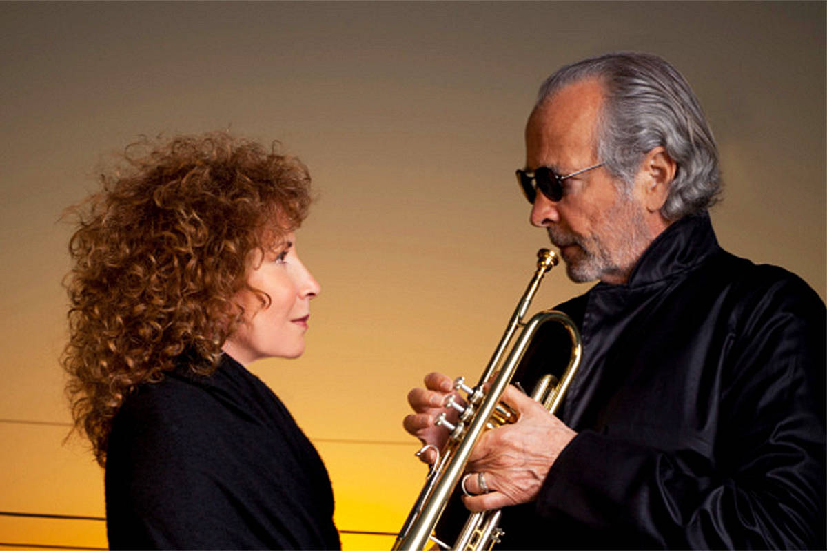 Famed jazz/pop trumpeter Herb Alpert, vocalist Lani Hall, touch down in