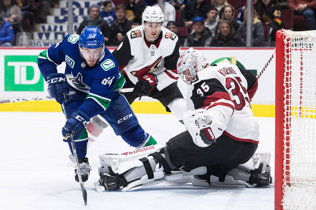 Slumping Vancouver Canucks missing three key players at practice - Greater  Victoria News