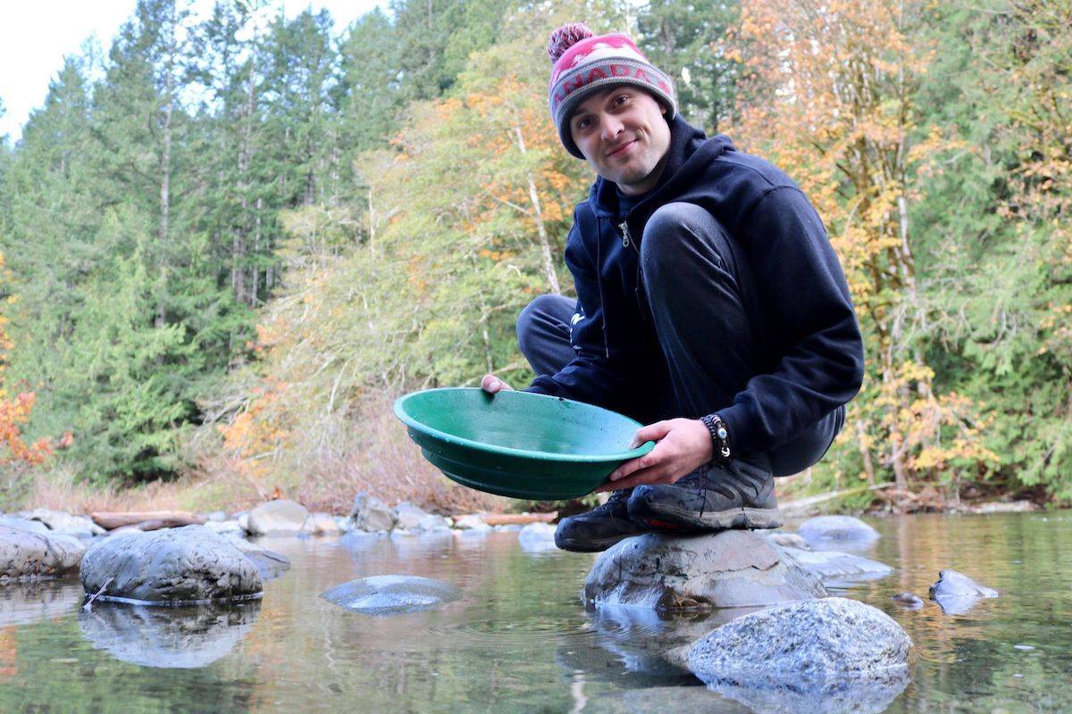 Hitting the jackpot: Sooke man finds niche audience by gold-panning on   - Greater Victoria News