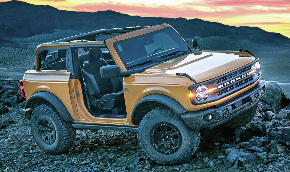 COVID-19 is delaying the arrival of the Ford Bronco until summer. PHOTO: FORD