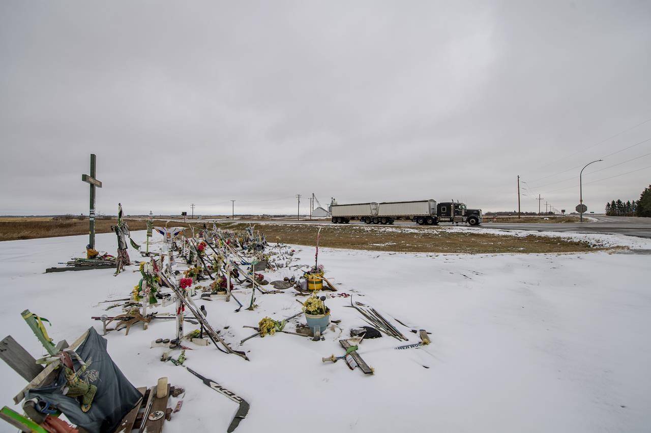 Changes to intersection where Humboldt Broncos crash occurred