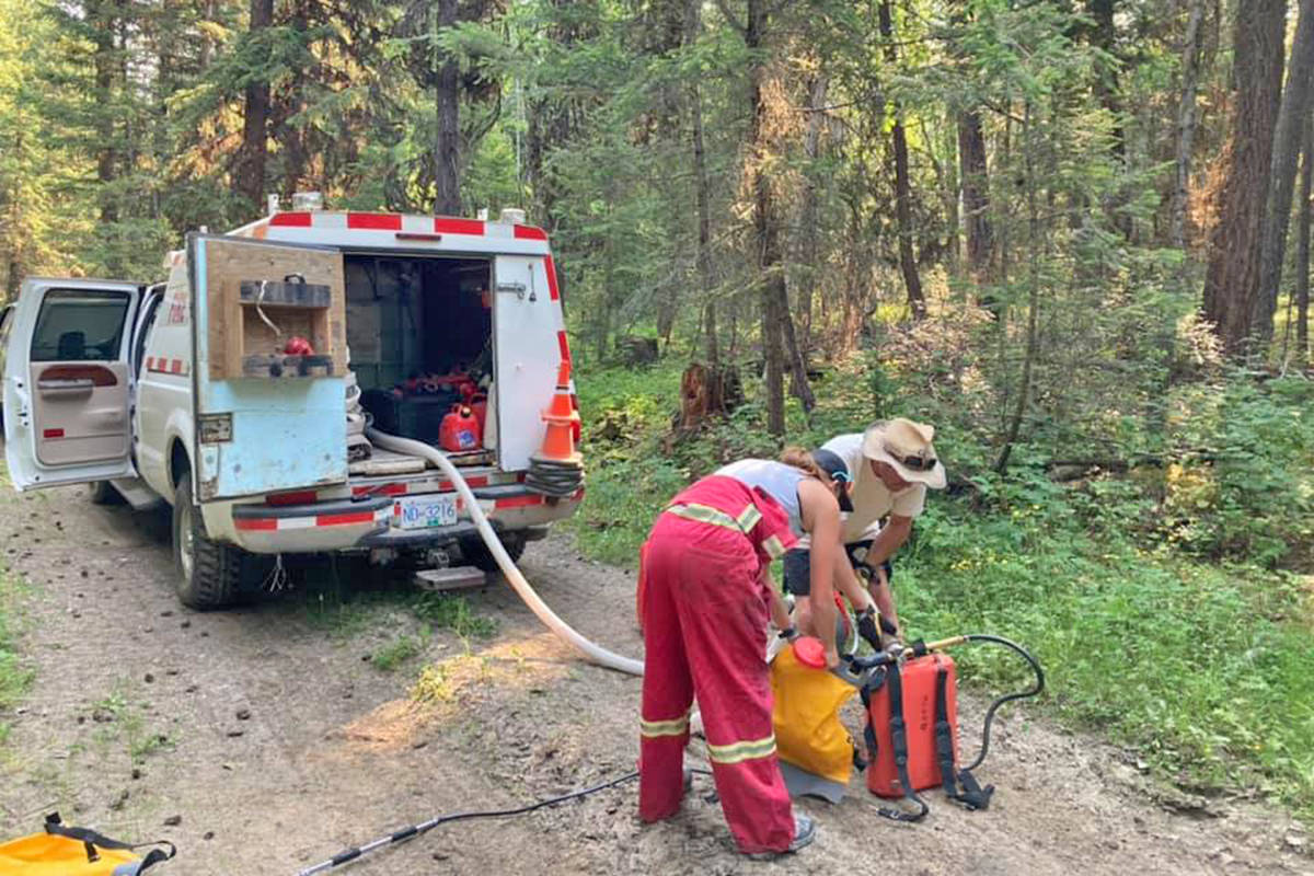 Locals use lightning tracking app, quads to snuff out wildfires post