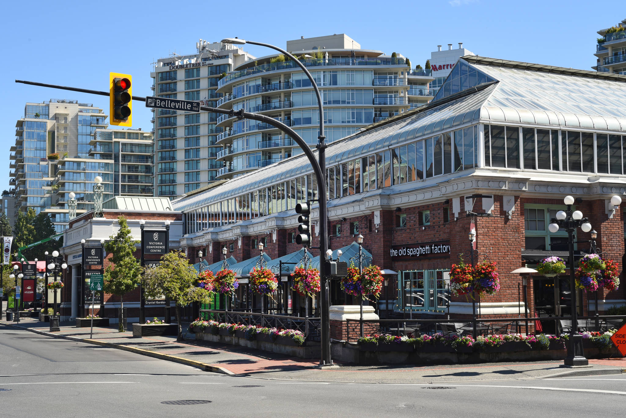 The Crystal Garden (now convention centre) building was designed by architect Percy Leonard James. Percy often collaborated on projects with his brother Douglas James. Don Denton/Black Press Media
