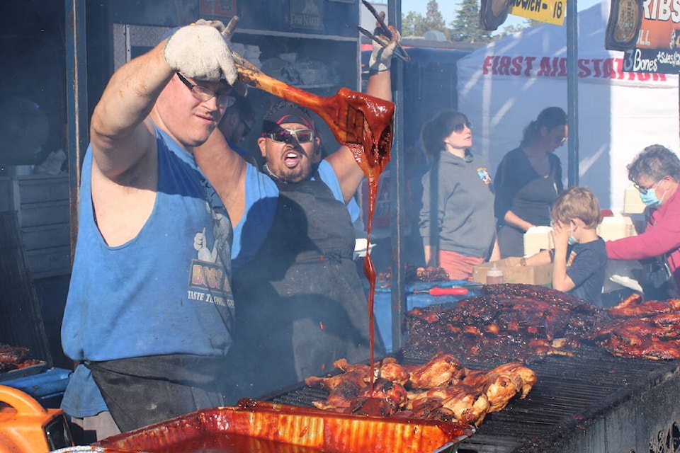 Ribfest returned to Esquimalt from Sept. 10 to 12 at Bullen Park. (Jake Romphf/NewsStaff)