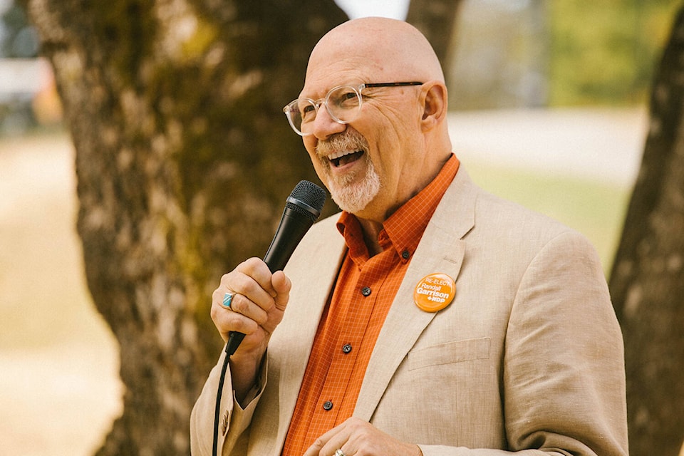 Randall Garrison is the NDP candidate for Esquimalt-Saanich-Sooke. (Photo courtesy of the Randall Garrison campaign)