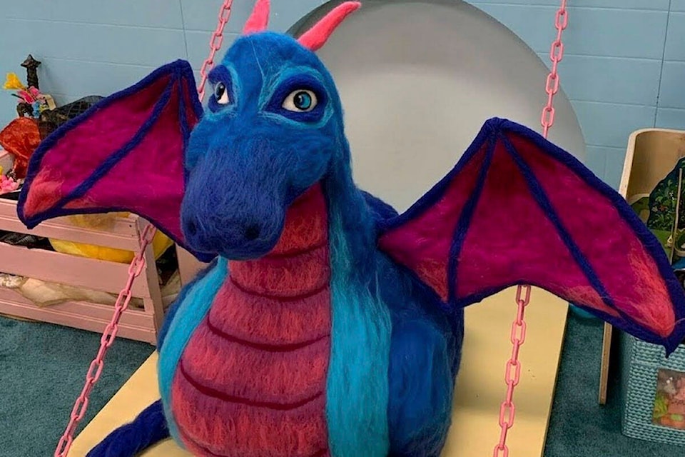 Heather Cadieux spent weeks felting animals and foods for the Netflix show Maid’s prestigious preschool. (Courtesy Heather Cadieux)