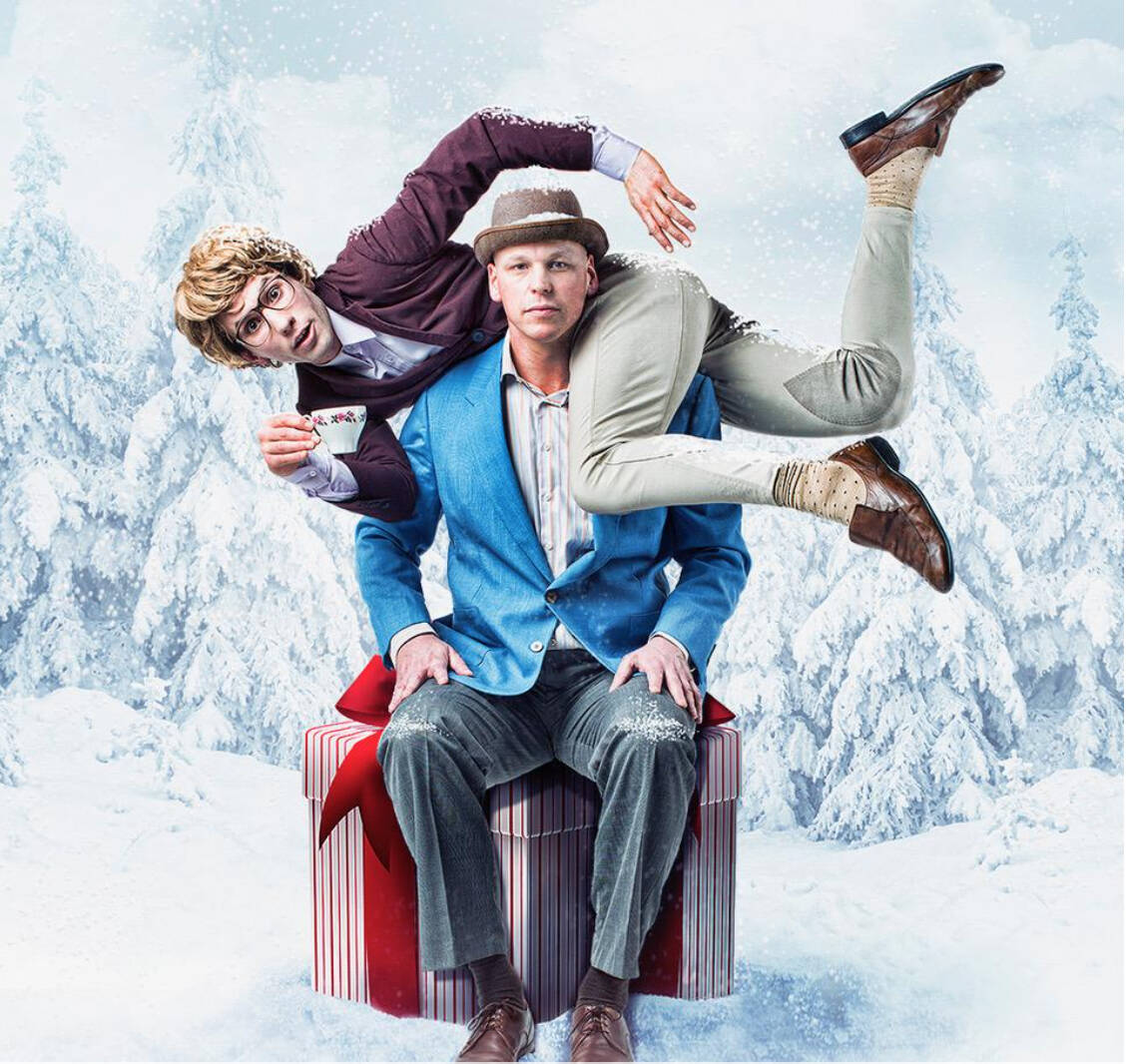 James and Jamesy bring a little humour to the holidays with <em>O Christmas Tea</em>, at the Royal Theatre Dec. 19.