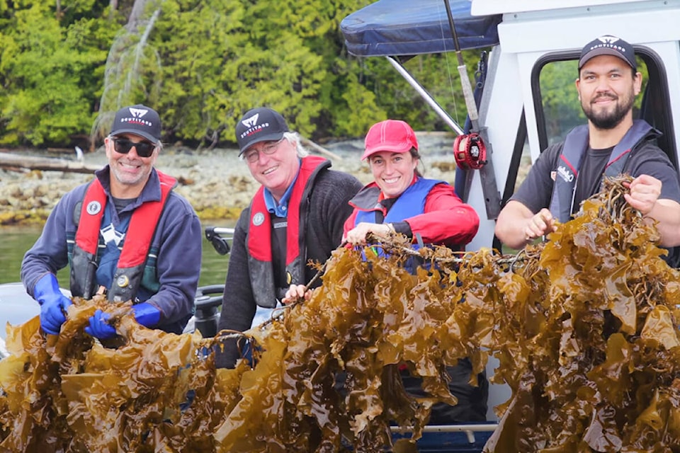 Environmental sustainability, plant-based food and First Nations participation come together at Cascadia Seaweed, an innovative new food brand. (Courtesy of Cascadia Seaweed Corporation)