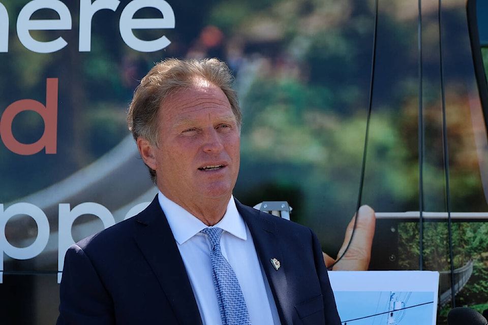 Langford Mayor Stew Young will decide on whether he will seek another term sometime in the summer. (Black Press Media file photo)