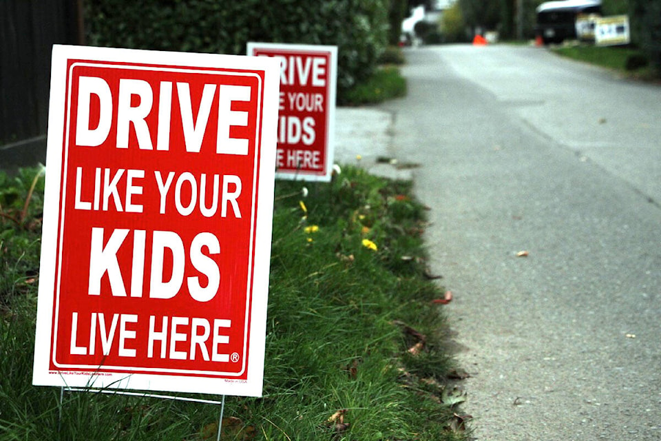 Police undertook a distracted driving blitz on Friday in Oak Bay. (Christine van Reeuwyk/News Staff)