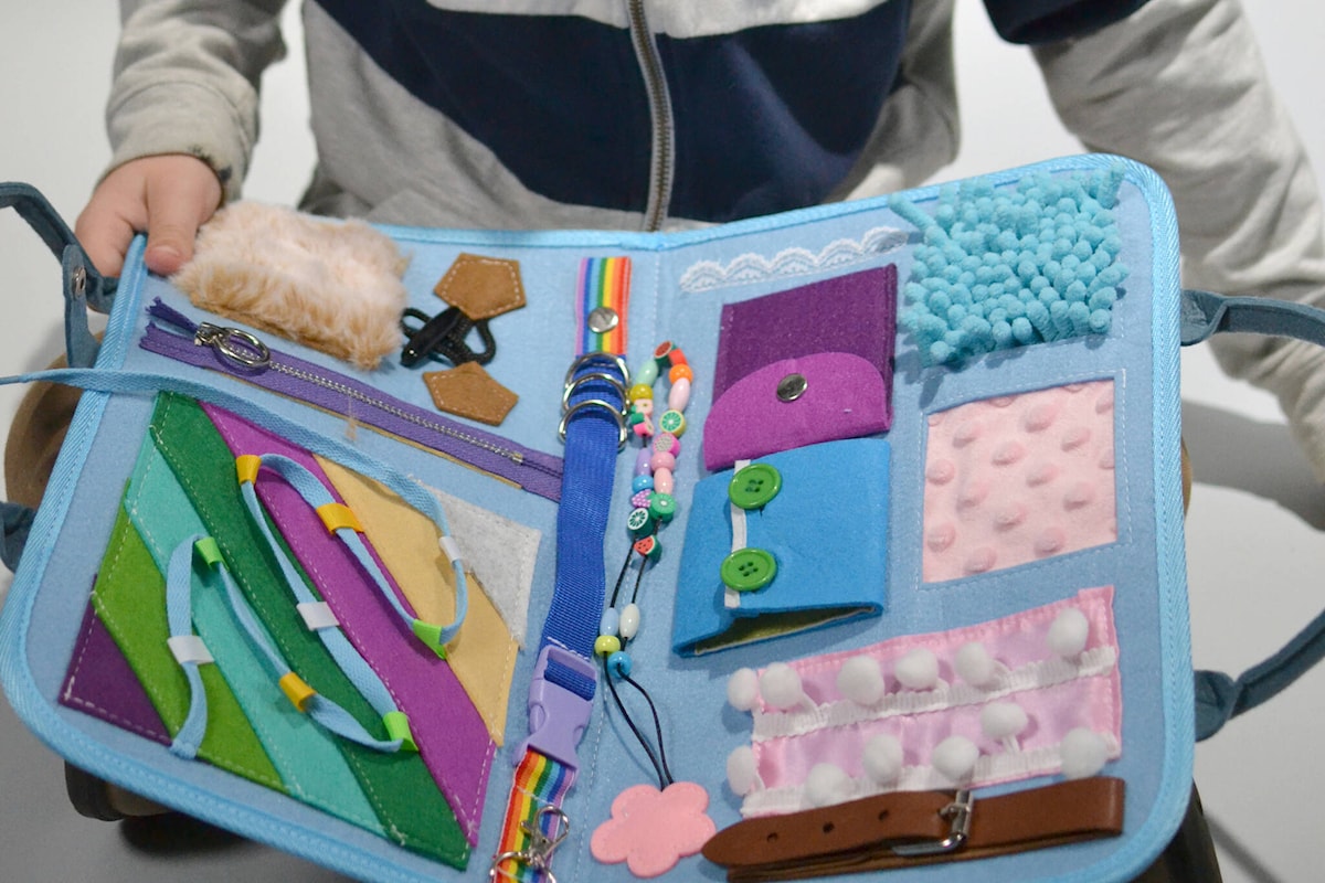 No sew fidget blanket deals
