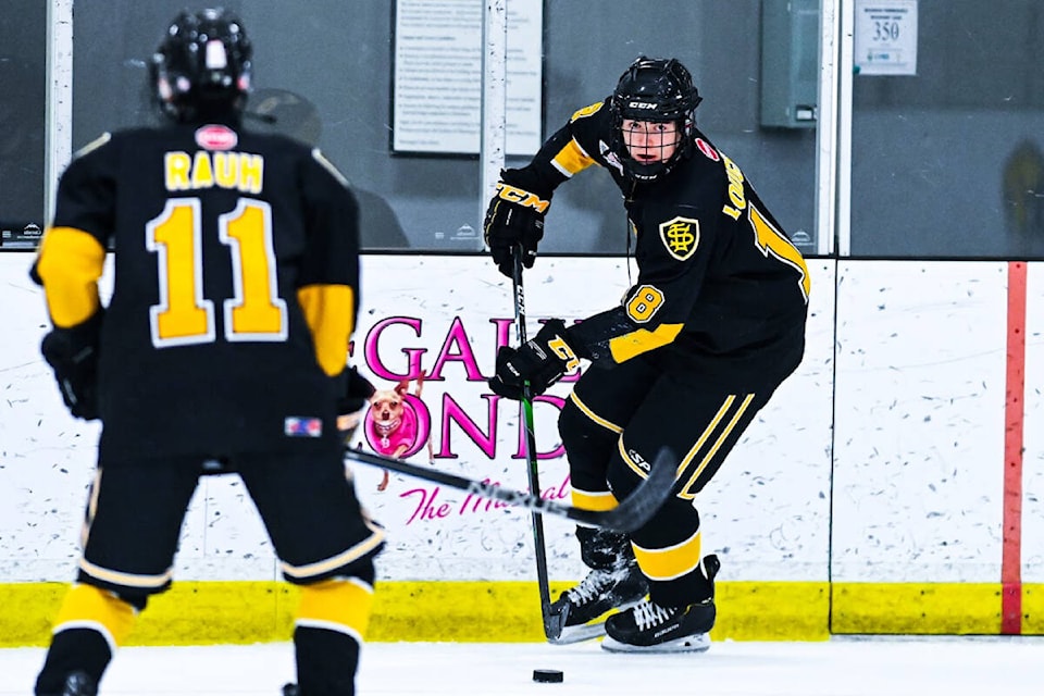 Shawnigan Lake School U15 prep forward Liam Loughery was picked 172nd overall in the WHL Prospects Draft last week. (Arden Gill/Shawnigan Lake School)