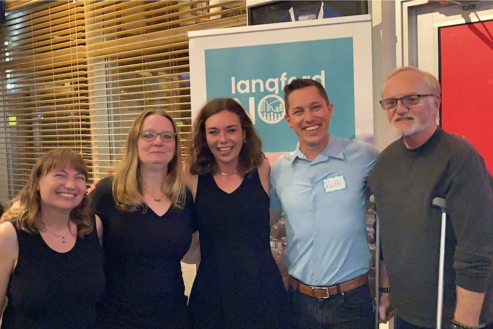 Langford Now has swept the election. (Bailey Moreton/News Staff)