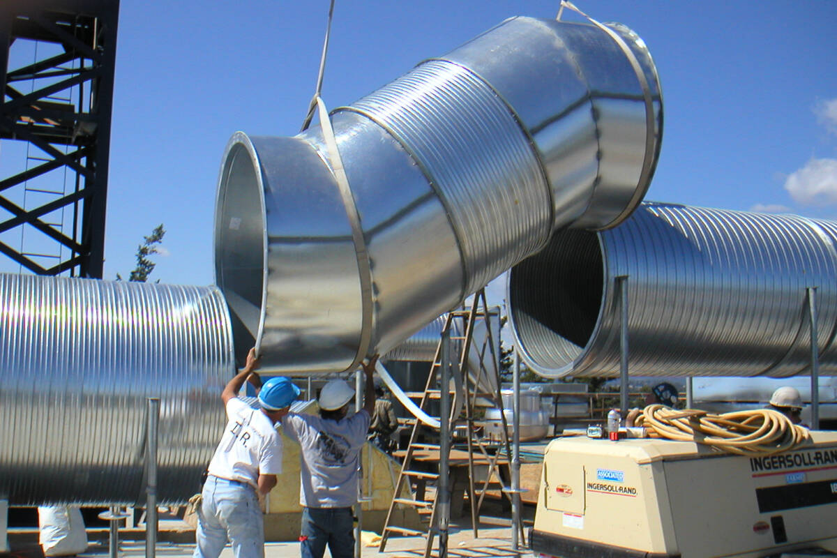 Sheet metal tradespeople fabricate and install ducting and much more, including building exteriors, marine applications and roofing.