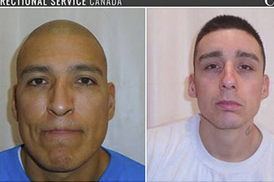 James Lee Busch and Zachary Armitage were charged with the first-degree murder of Martin Payne after the pair escaped William Head institution on July 7, 2019. (Correctional Service of Canada/Facebook)