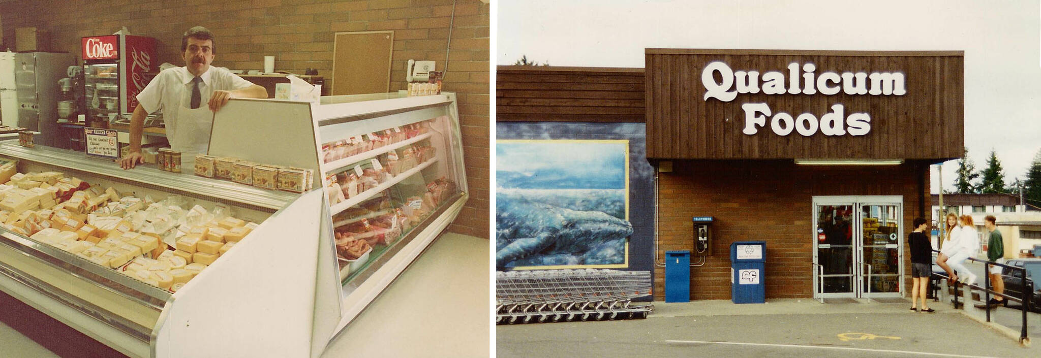 The original Qualicum Foods store opened by three friends in 1982. There are now 14 Quality Foods stores across Vancouver Island and coastal BC.