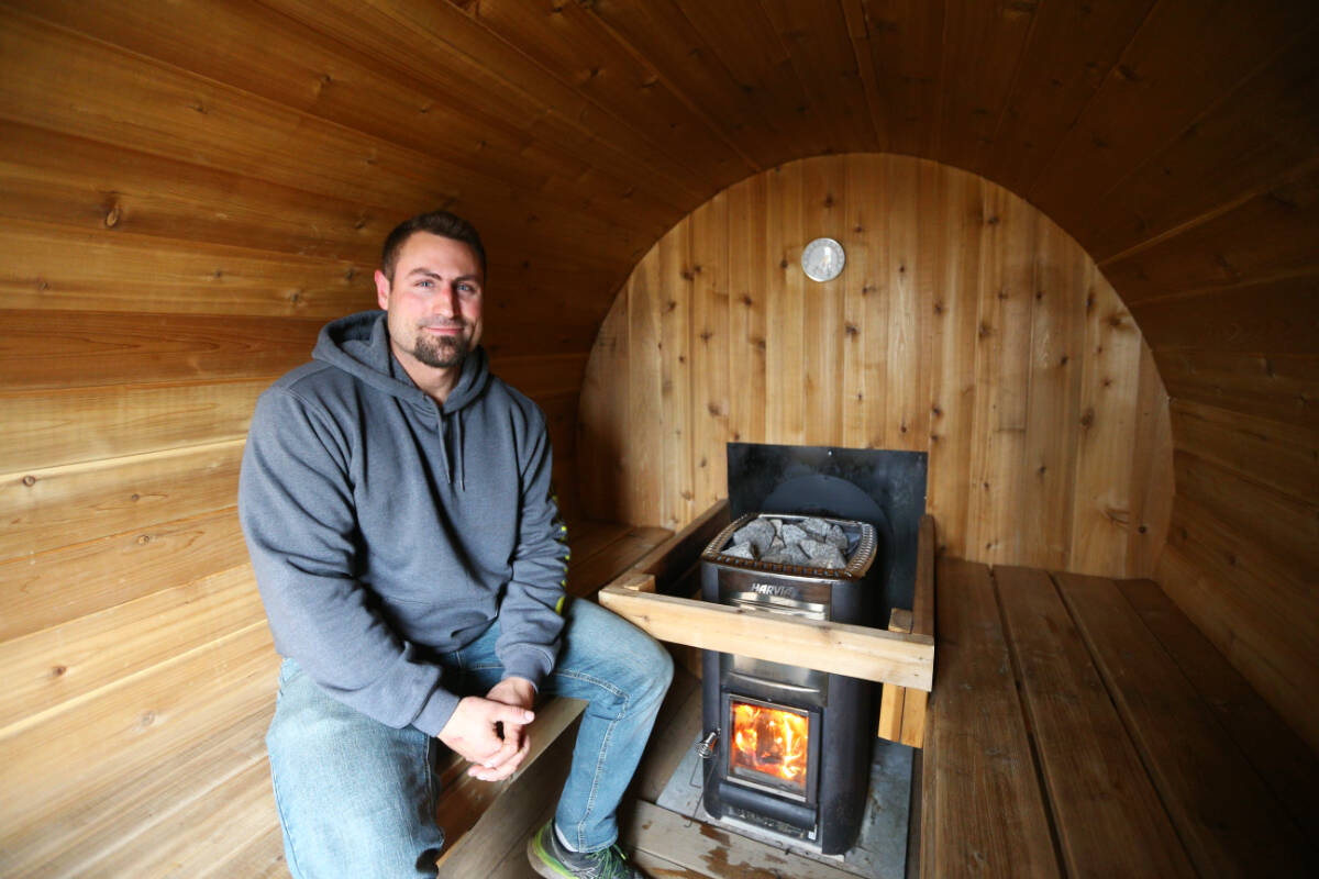 ‘It feels really amazing’ Wildwood Saunas sets up shop at new Royal