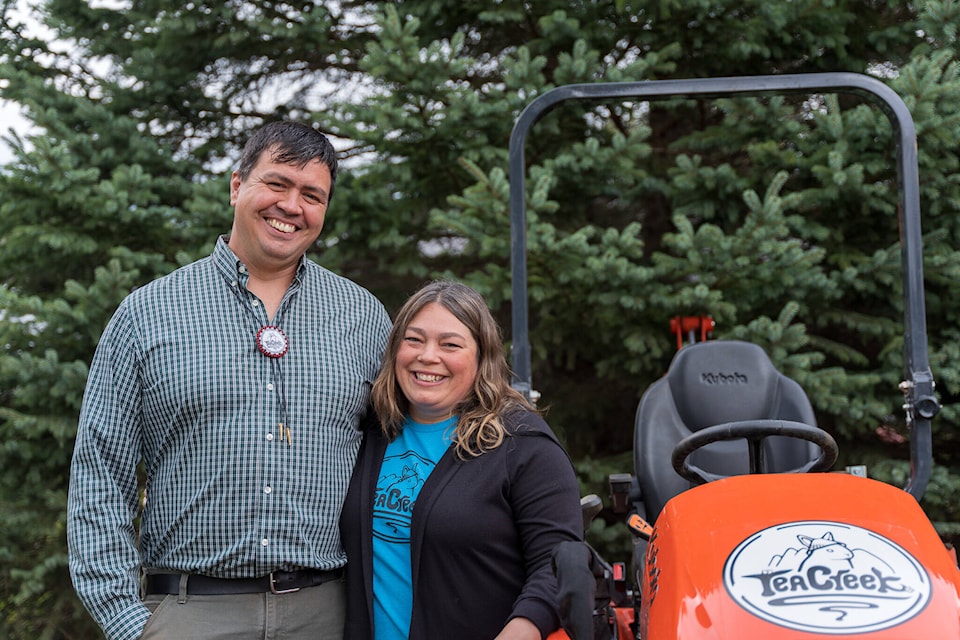 Husband and wife duo, Jacob Beaton and Jessica Ouellette, the founders of Tea Creek. (Photo submitted)