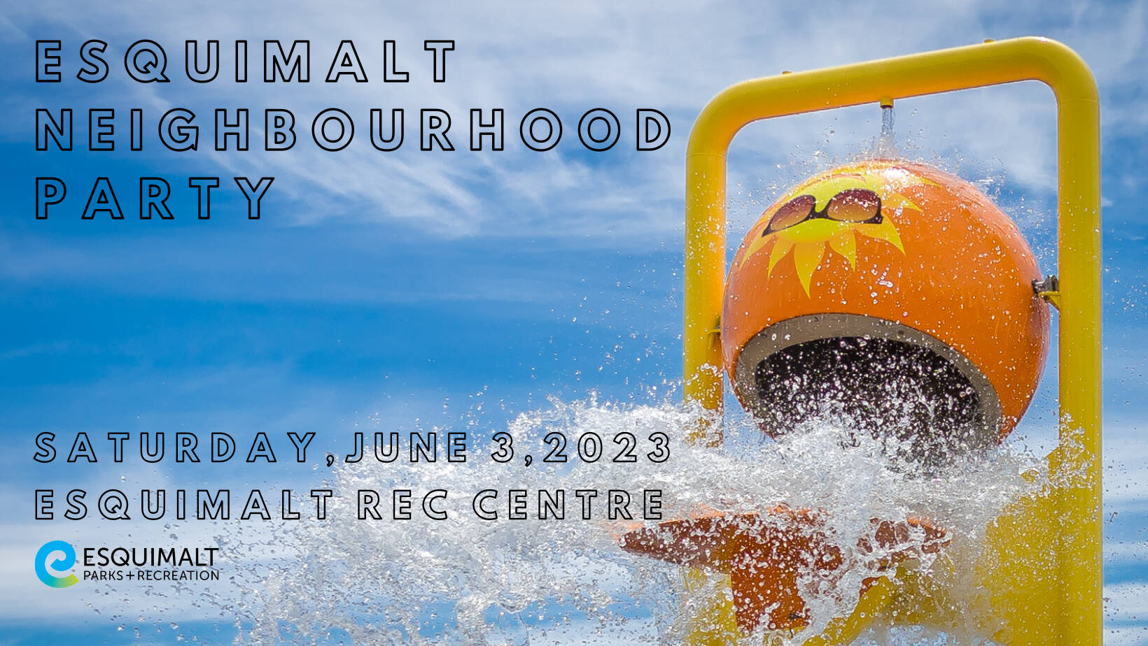 Esquimalt Parks and Recreations neighbourhood party is coming up this week!