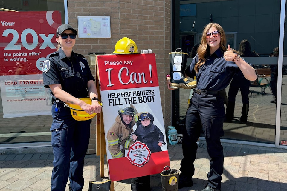 Sidney firefighters will be collecting donations at the Beacon Plaza and Thrifty Foods. (Sidney Fire Department/Facebook)