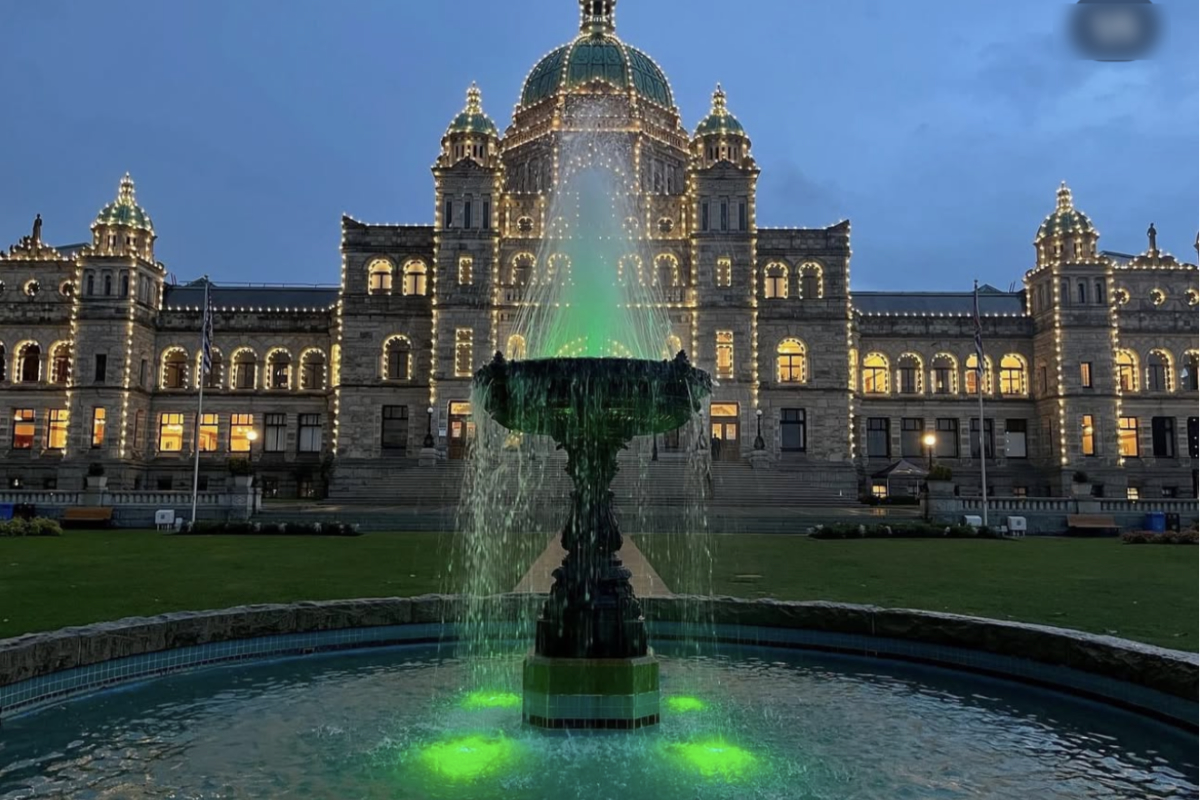 Parliament in Victoria turning green to mark World Mental Health Day