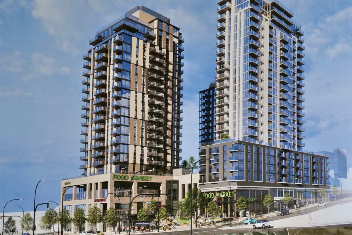 3-tower development will reshape north end of Victoria's downtown