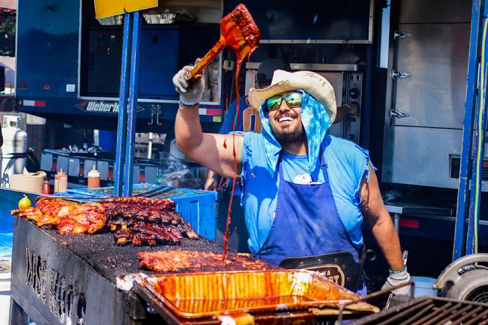 The Esquimalt ribfest has kicked off for the weekend from Friday, Sept. 6 to Sept. 8.