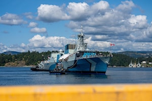 Victoria shipyard completes two-year refit for navy frigate HMCS Calgary