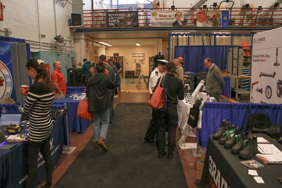 The Ship-to-Shore Industrial Tradeshow was held at CFB Esquimalt on Tuesday, Oct. 8.