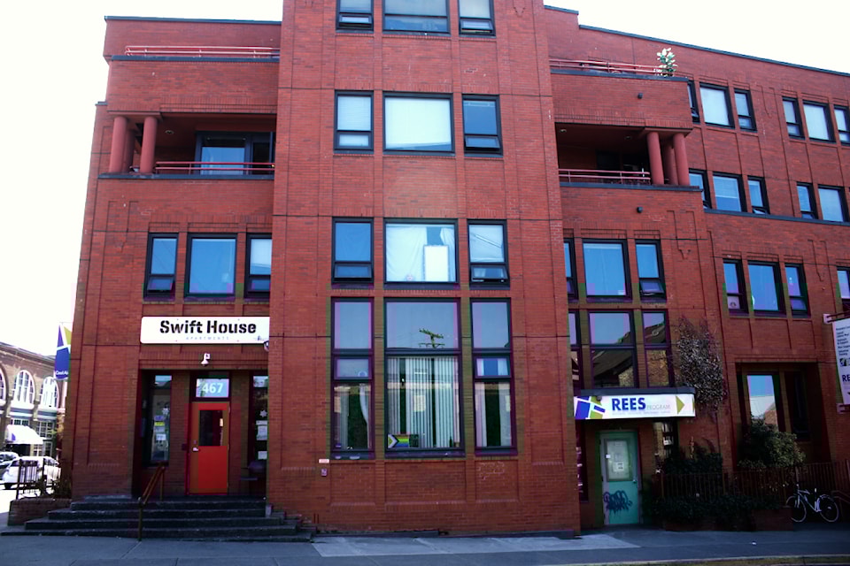 The Cool Aid Society's Swift House in downtown Victoria.