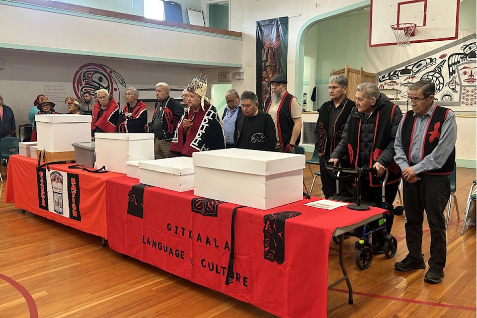 Gitxaala Nation ceremony