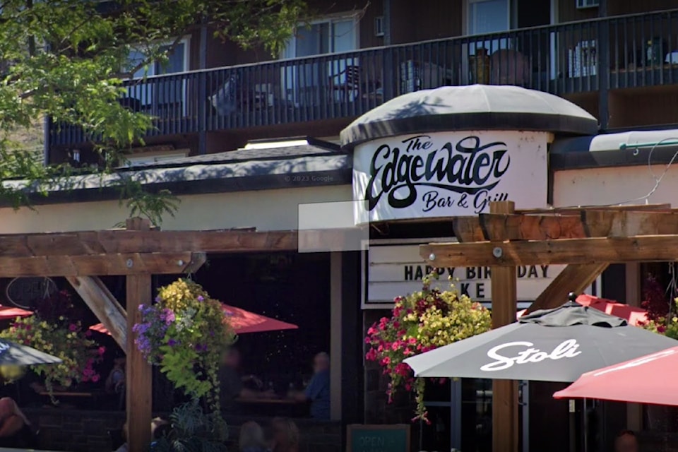 The Edgewater Bar & Grill in Peachland.